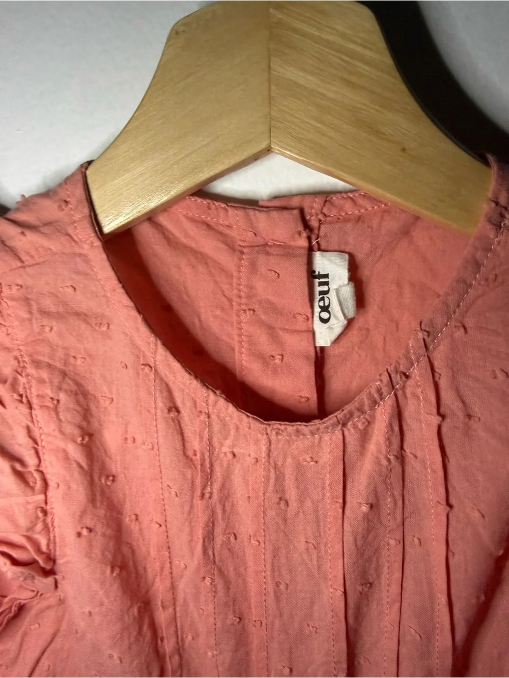 Oeuf NYC 4-5Y: Swiss Dot Ruffle Dress
